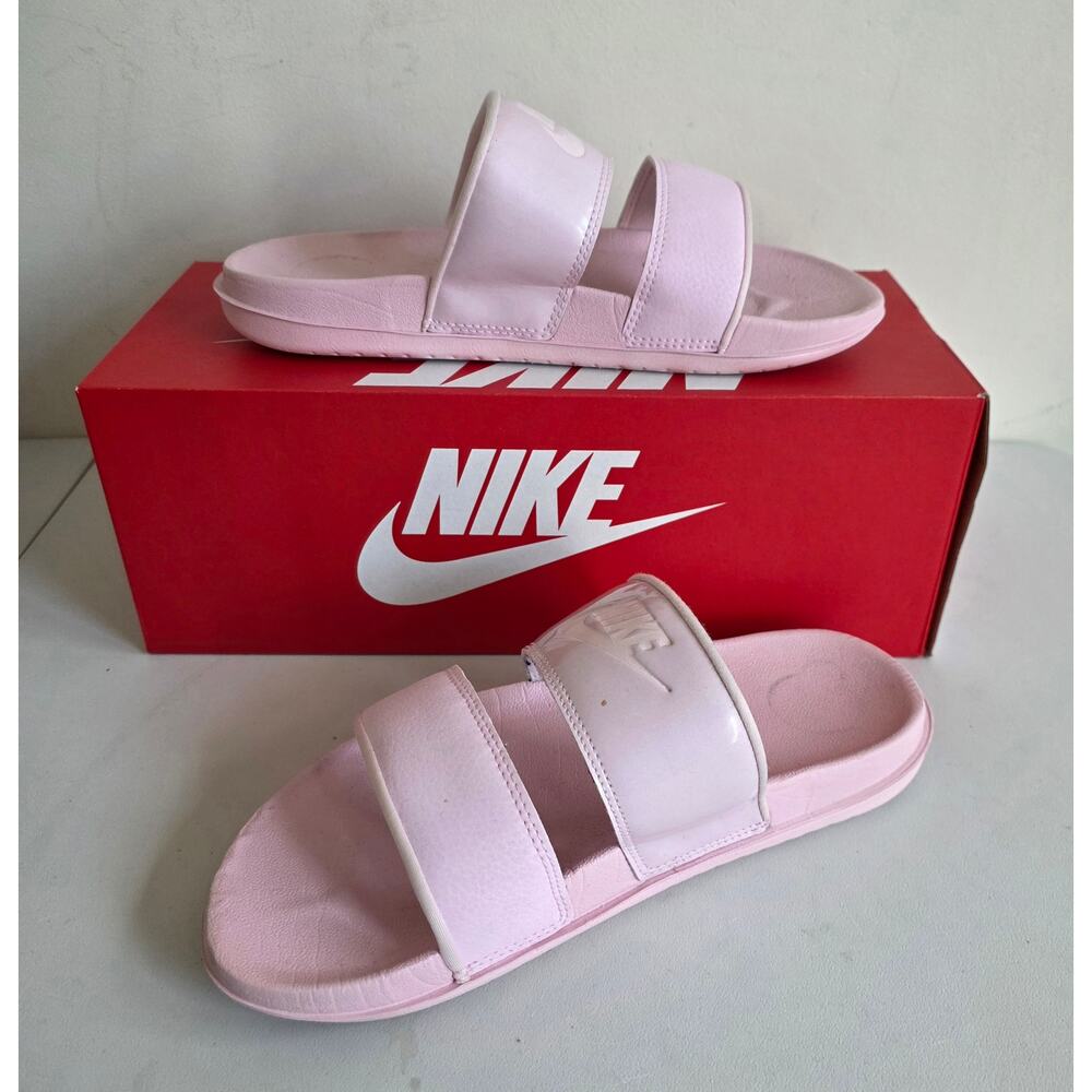 Nike Women's Offcourt Duo Slides Pink Size 10
